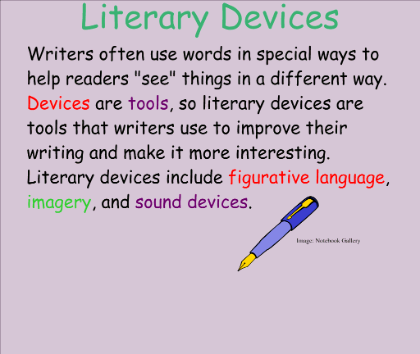 examples of literary techniques